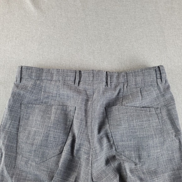 Pantaloni Torino PT01 Pants Mens 34X31 Trousers Wool Linen Blend Stretch Slim - Picture 4 of 14